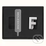 Moleskine  - ozdoba na zápisník – písmeno F