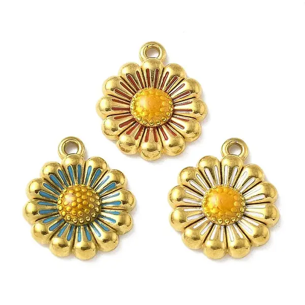 304 Stainless Steel Enamel Pendants