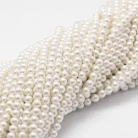 Shell Pearl Bead Strands