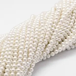 Shell Pearl Bead Strands