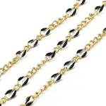 Brass Enamel Figaro Chains