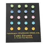 304 Stainless Steel Stud Earrings