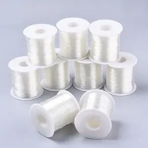 Round Elastic Crystal Thread