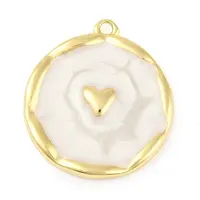 Brass Enamel Pendants