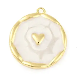 Brass Enamel Pendants