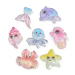 Ocean Series Transparent Resin  Cabochons