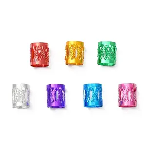 Aluminum Dreadlocks Beads Hair Decoration