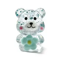 Transparent Resin Little Bear Ornament
