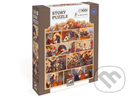 Story puzzle Král Artuš - puzzle z kategorie 60 - 300 dílků