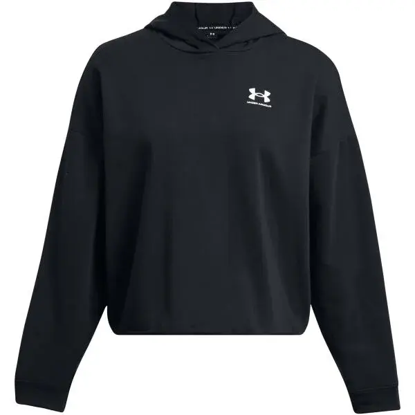Under Armour RIVAL TERRY Dámska mikina, čierna, veľkosť M