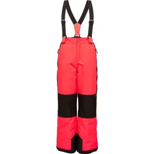 Lewro BERKLEY Detské lyžiarske nohavice, lososová, veľkosť 152-158