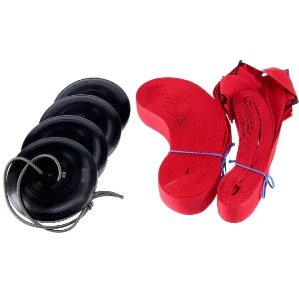 GALA BEACH VOLLEYBALL LINES Beach čiary s kotvením, červená, veľkosť