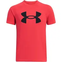 Under Armour TECH BIG LOGO SS Chlapčenské tričko, červená, veľkosť M