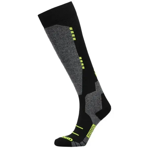 Blizzard WOOL SPORT SKI SOCKS Lyžiarske podkolienky, čierna, veľkosť