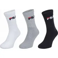 Fila UNISEX SPORT 3P Unisex ponožky, čierna, veľkosť 39-42