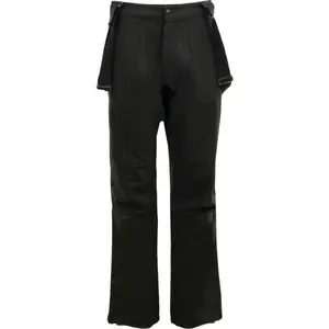 ALPINE PRO KOBAT Pánske lyžiarske nohavice, čierna, veľkosť