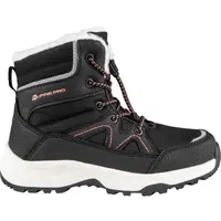 ALPINE PRO CANMORO Detská zimná obuv, čierna, veľkosť
