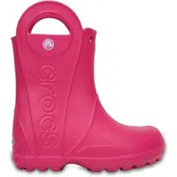 Crocs HANDLE IT RAIN BOOT KIDS Detské gumáky, ružová, veľkosť 25/26