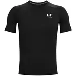 Under Armour HG ARMOUR COMP SS Pánske tričko, čierna, veľkosť XXL