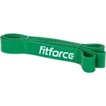 Fitforce LATEX LOOP EXPANDER 35 KG Odporová posilňovacia guma, zelená, veľkosť