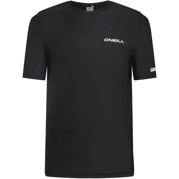 O'Neill ESSENTIALS SKINS Pánske plavecké tričko, čierna, veľkosť
