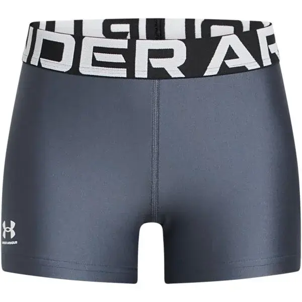 Under Armour HG SHORTY Dievčenské šortky, tmavo sivá, veľkosť XL