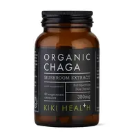 KIKI Health Čaga extrakt 380 mg - BIO, 60 kapsúl
