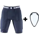 BLINDSAVE PROTECTION SHORTS PRO + CUP Šortky so suspenzorom, čierna, veľkosť