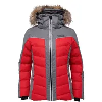 TRIMM CORTINA Dámska lyžiarska bunda, červená, veľkosť XXL