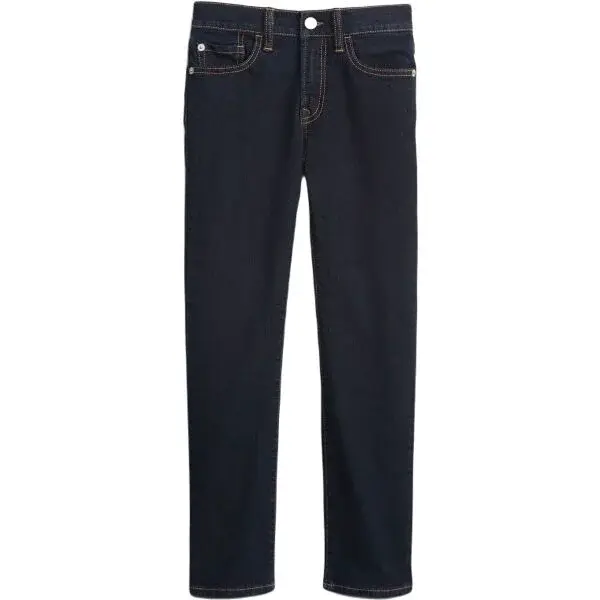 GAP EP STR8 RINSE Chlapčenské džínsy, tmavo modrá, veľkosť 7Y