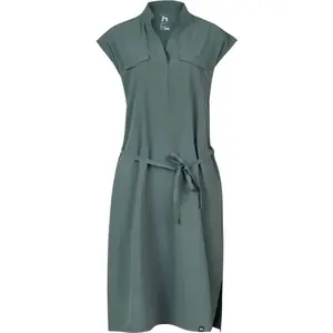 Hannah SHAY Dámske šaty košeľového typu, tmavo zelená, veľkosť