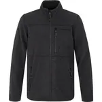 Hannah SANTON II Pánska flísová mikina, čierna, veľkosť