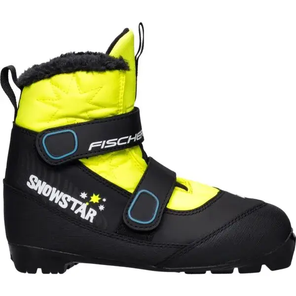 Fischer SNOWSTAR Juniorská obuv na bežky, čierna, veľkosť