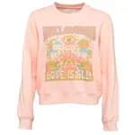 Billabong ALL LOVE Dámska mikina, ružová, veľkosť L