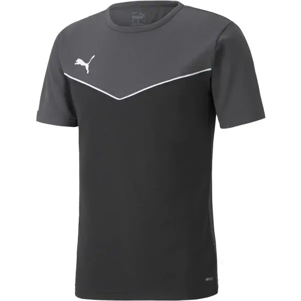 Puma INDIVIDUAL RISE JERSEY Futbalové tričko, čierna, veľkosť