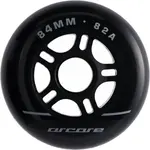 Arcore INLINE WHEELS 4PACK 84-82A Inline kolieska, čierna, veľkosť