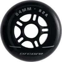 Arcore INLINE WHEELS 4PACK 84-82A Inline kolieska, čierna, veľkosť