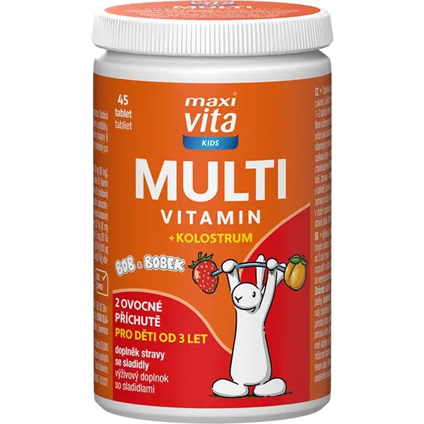 VITAR MAXI VITA KIDS MULTIVITAMÍN + KOLOSTRUM Výživový doplnok, , veľkosť