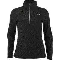 Willard LULU Dámska flísová mikina, čierna, veľkosť