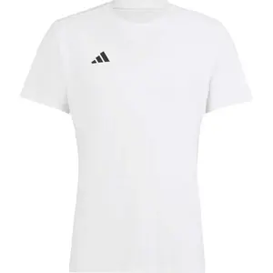 adidas ADIZERO TEE Pánske športové tričko, biela, veľkosť