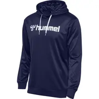 Hummel LOGO HOODIE Pánska mikina, tmavo modrá, veľkosť XXL