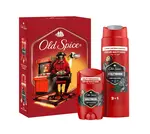 Old Spice Xmass sada Wolfthorn tuhý deodorant a sprchový gel 50 ml + 250 ml