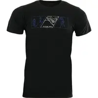 ALPINE PRO MERES Pánske tričko, čierna, veľkosť
