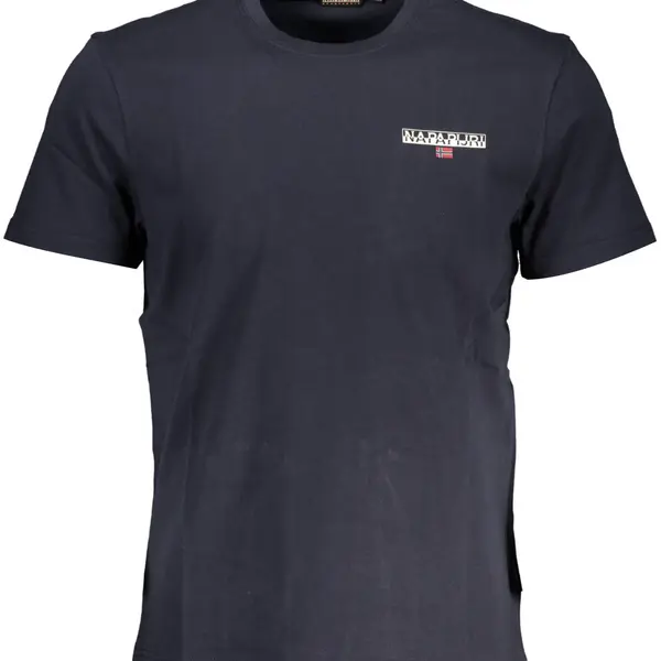 NAPAPIJRI MAN BLUE SHORT SLEEVE T-SHIRT