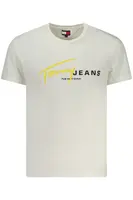 Bílé triko Tommy Hilfiger s krátkým rukávem