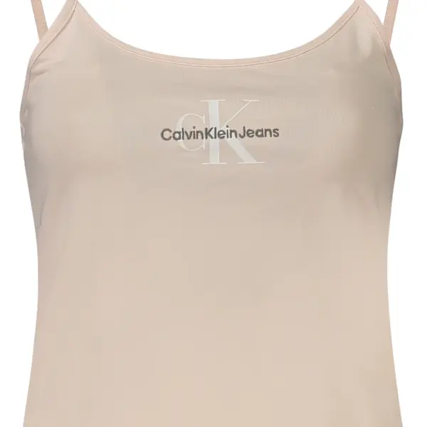 Dámský růžový top na ramínka Calvin Klein