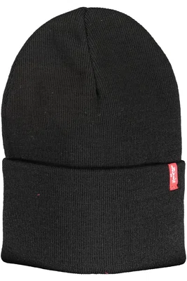LEVI'S BLACK MEN'S BEANIE