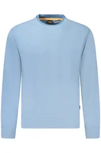 Pánská mikina BOSS bez kapuce modrá