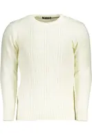 Pánský bílý svetr US Grand Polo