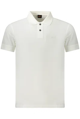 BOSS POLO SHORT SLEEVE MEN WHITE